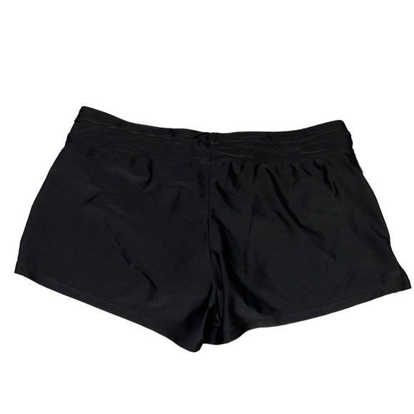 ZeroXposur Women’s Quick Dry Swim Shorts Black Full Coverage Size Large - Picture 2 of 12
